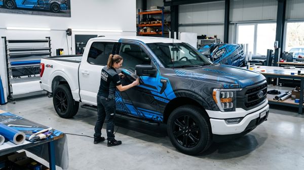 Transformez l'apparence de votre camionnette avec le covering