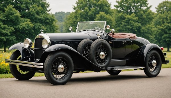 Histoire des voitures roadster : naissance d'un symbole de liberté